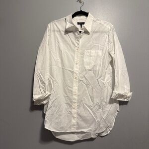 White button down women’s shirt Maxine Poplin Shirt